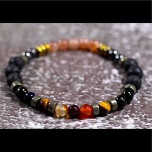 SOLD Moving Forward men strechy bracelet